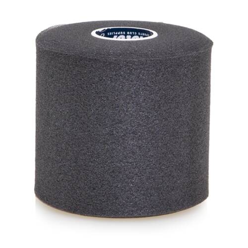 4pc Victor Sports Pro Foam Non-Adhesive Underwrap Rolls Set Black 75mm x 27m