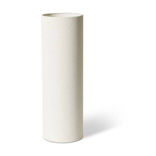 E Style Lucas Stem Bucket Decorative Vessel Centrepiece Ivory 18x18x55cm