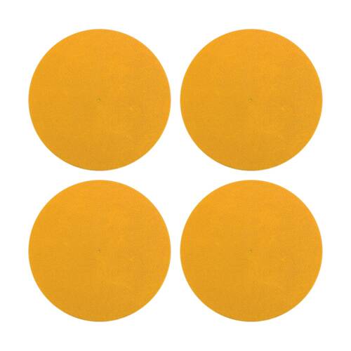 4PK Victor Sports Floor Marker Disc Outdoor Training Non-Slip Rubber Orange 24cm