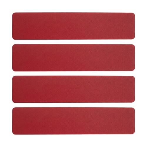 4PK Victor Sports Floor Marker Rectangle Outdoor Training Non-Slip Rubber Red