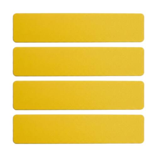 4PK Victor Sports Floor Marker Rectangle Outdoor Training Non-Slip Rubber Yellow