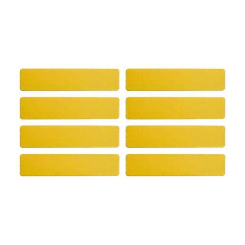 8PK Victor Sports Floor Marker Rectangle Outdoor Training Non-Slip Rubber Yellow