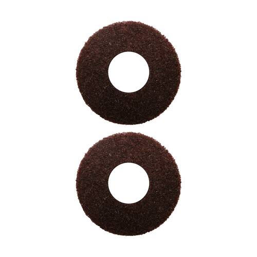 2PK Cleanstar Agressive Cleaning Pad To Suit Mira40 Floor Scrubber Brown