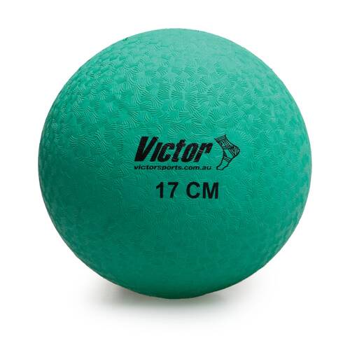 Victor Sports Playball Rubber Durable Bounce Ball Active Play Green 17cm