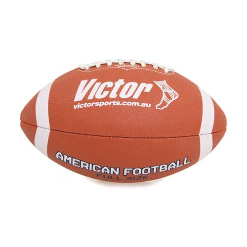 Victor Sports American Football Full Size Synthetic Rubber Ball