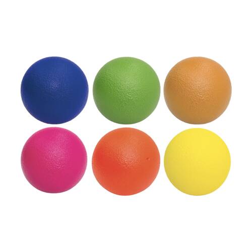 6pc Victor Sports Elephant Skin Foam Ball Soft Durable Play Set 20cm