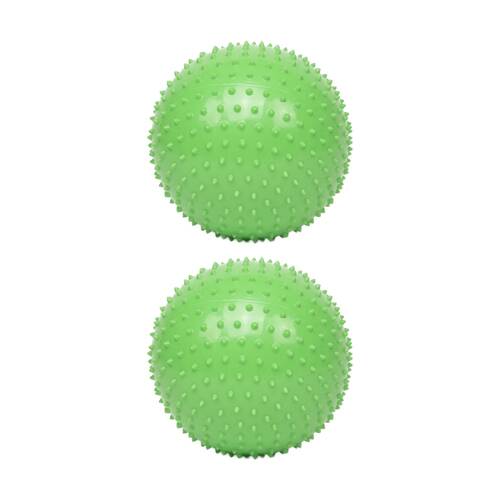 2PK Victor Sports Pimple Ball PVC Raised Grip Surface Sensory Play Toy Grn 18cm