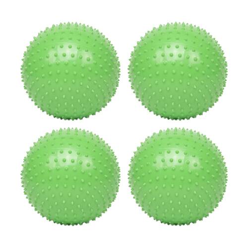 4PK Victor Sports Pimple Ball PVC Raised Grip Surface Sensory Play Toy Grn 18cm