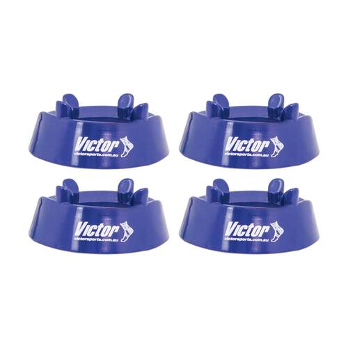 4PK Victor Sports Rugby Kicking Tee Pliant Plastic Clean Strike 12cm