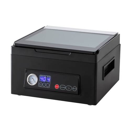 Proline Domestic Vacuum Chamber Stainless Steel Food Sealer Black 6.5L
