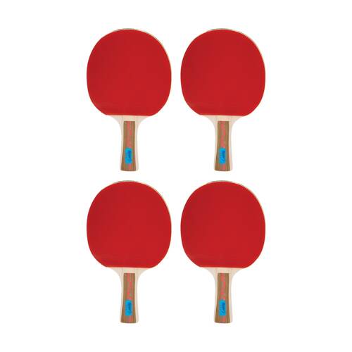 4PK Victor Table Tennis Bat Superspin 3 Star Hard Plywood Rubber 5mm
