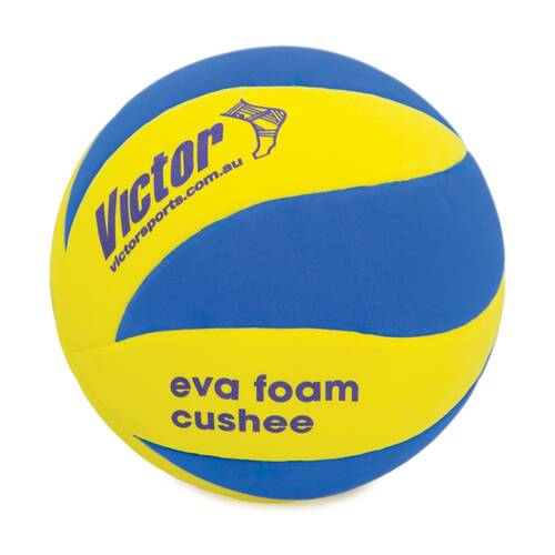 Victor Sports EVA Foam Cushee Volleyball Training Ball Blue/Yellow Size 5