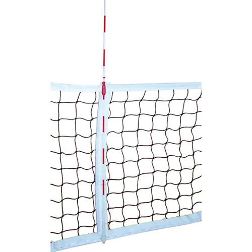 Victor Sports Volleyball Net 2.5mm Twisted PE Steel Cable White/Black 11.2m