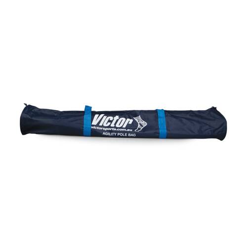 Victor Sports Agility Pole Bag Heavy Duty Reinforced Stitching Storage Black