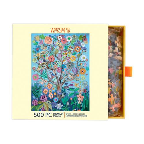 500pc WerkShoppe Tree Of Life Colourful Nature Artwork Puzzle