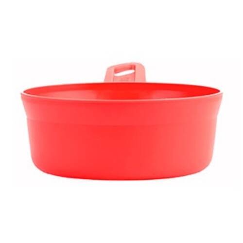 2PK Wildo Kasa Bowl Lightweight Stackable Camping Container Red XL 900 ml