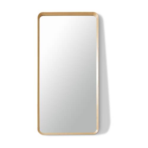 E Style Maha Tall Mirror Minimalist Home Decor Natural 90x8x180cm