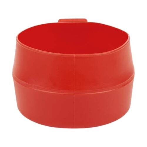 2PK Wildo Fold-a-Cup Collapsible Lightweight Durable Camping Cup/Bowl Red 600ml