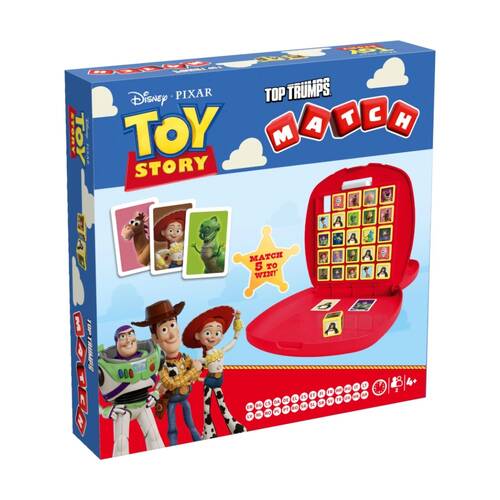 Toy Trumps Toy-Story Match The Crazy Cube Game Family Fun Ages 4+