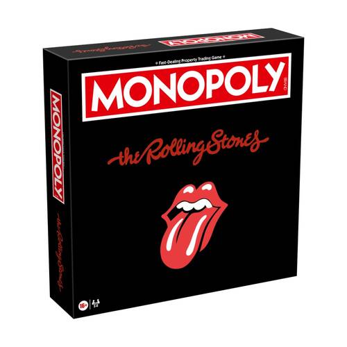 Monopoly The Rolling Stones Collector's Edition Board Game 16y+