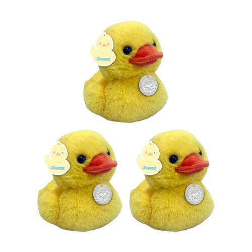 3PK Beverly Hills Teddy Bear Core Duckeez Plush Blind Pack Assorted 7"