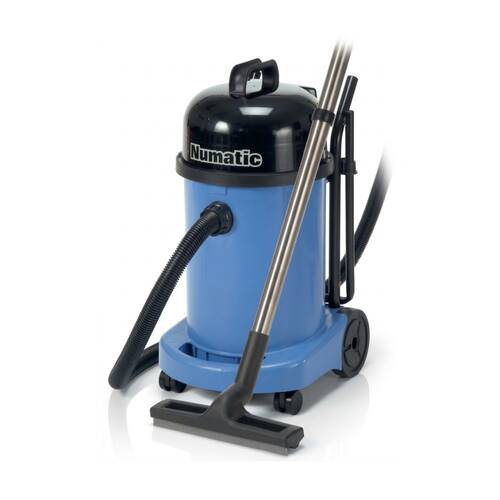 Numatic Wet Or Dry Vacuum 20L 27L W/ Folding Handle Blue