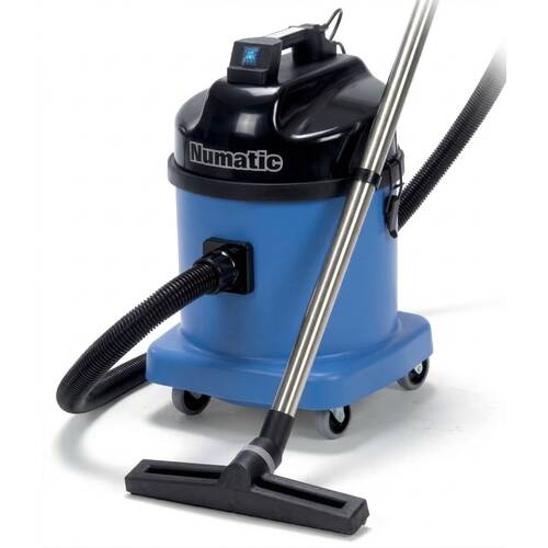 Numatic Heavy-Duty Wet or Dry 2400W Dual Motor 80L Vacuum Cleaner Blue