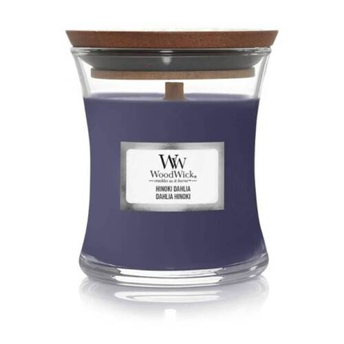 WoodWick?Hinoki Dahlia?Scented Soy Wax Candle Crackling Wick Mini