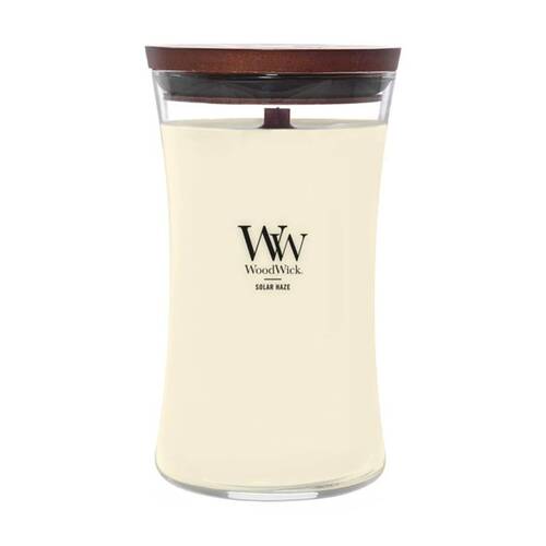 WoodWick Solar Haze Scented Soy Wax Candle Crackling Wick Citrus Large