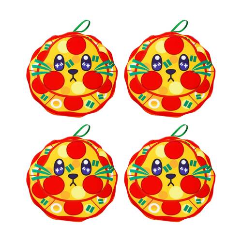 4x Wyncor Miraball Surprises Food Plush Collectible Kids Toy Assorted 3Y+