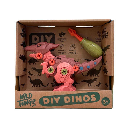 Johnco Wild Thingz DIY Dino Pterosaur Childrens Playset 3Y+