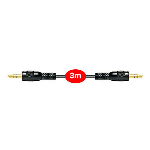 3m Aux Gold Plated Cable 3.5mm Male To Male