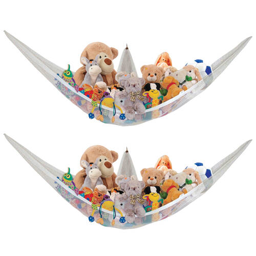 2PK Little Chicks Baby/Kids Extra Large Toy Corner Wall Hammock Up to 13kg