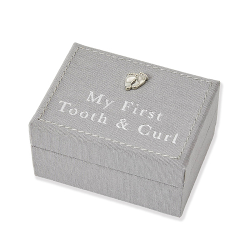 Jiggle & Giggle Keepsake 10x80cm Mini Treasures Baby Box - Grey