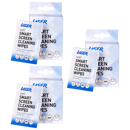 30pc Laser Cleaning Wet Wipes for Electronics & Screens