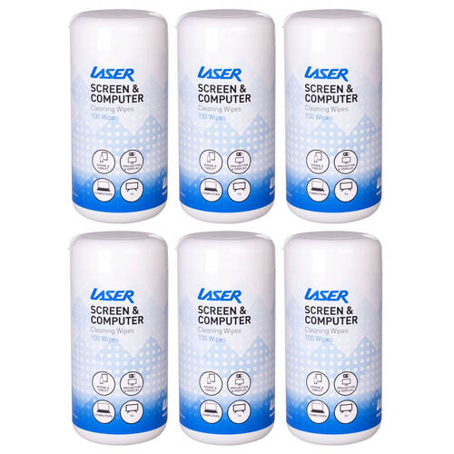 600pc Laser Alcohol Free Cleaning Wipes for Electronics & Screens