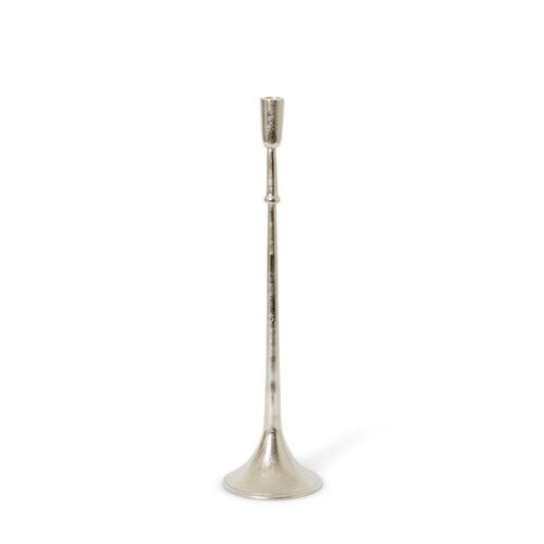 E Style Isabella 58cm Aluminium Taper/Stick Candle Holder - Nickel