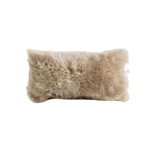 Huxford Grove The Gulgong Sheepskin Cushion 28x56cm - Nappa