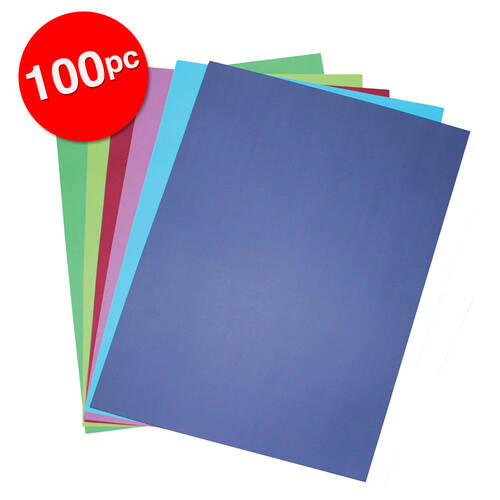 2x 50pc Colourful Days XL Board 200GSM Cool Assorted Colours