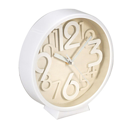 Unigift 7Inch/17.8cm Clock With Stand Assorted Colours