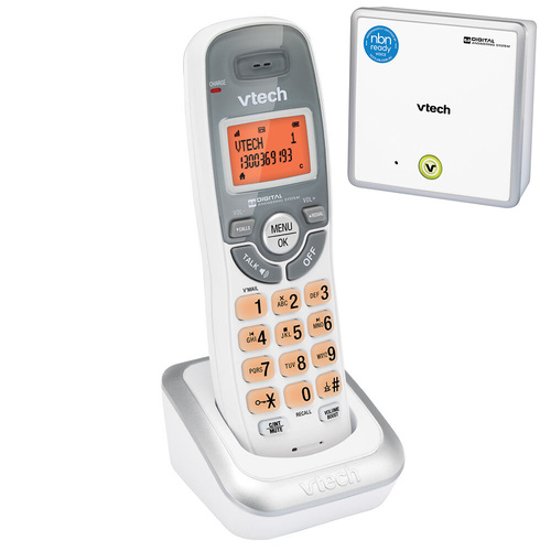 VTech 20050E DECT Cordless Handset w/ Bridge - White