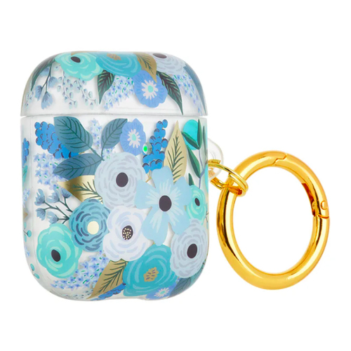 Case-Mate Rifle Paper Case For Apple AirPods 1-2nd Gen - Garden Party Blue
