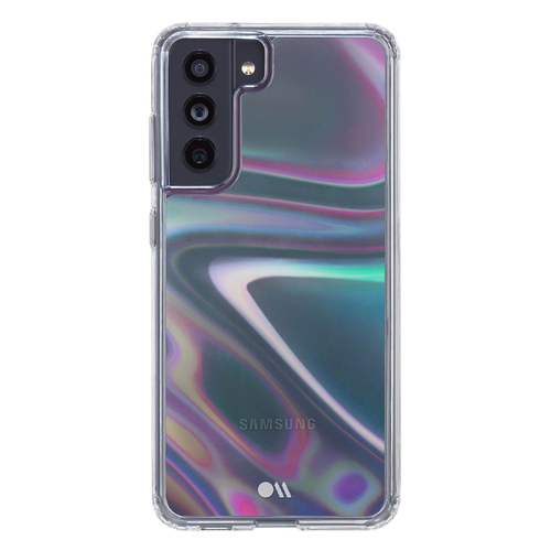 Case-Mate Antimicrobial Soap Bubble Phone Case For Galaxy S21 FE 5G