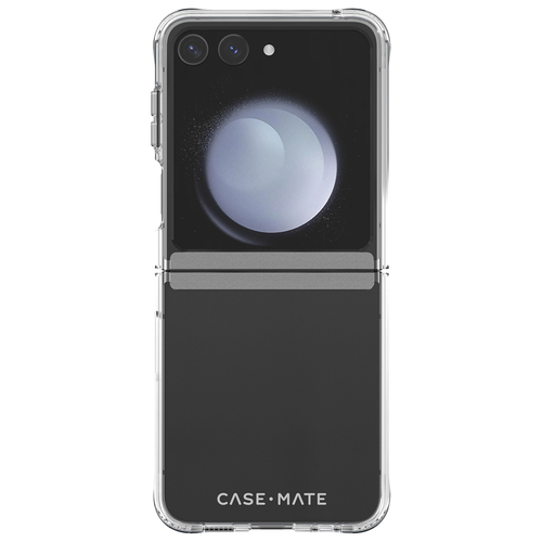 Case-Mate Tough Plus Antimicrobial Case For Samsung Galaxy Z Flip5 Clear