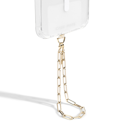 Case-Mate Link Chain Phone Wristlet Strap - Champagne