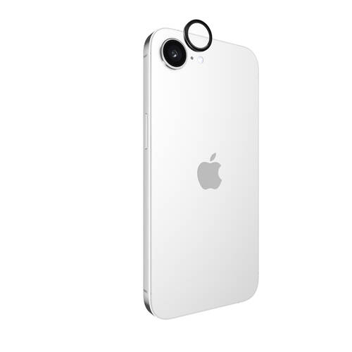 Case-Mate Aluminium Ring Lens Protector For iPhone 16e/15/14/13 - Black