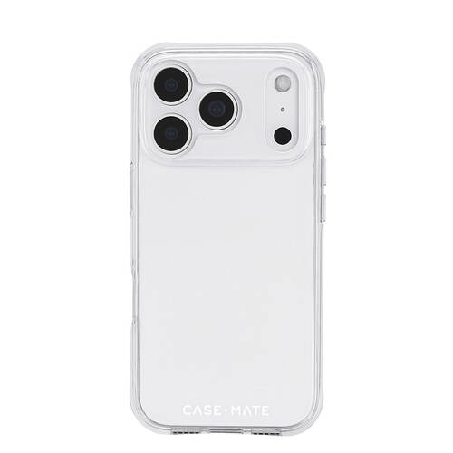 Case-Mate Tough Impact Protect Phone Case For iPhone 17 Pro 6.3in Clear