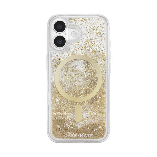 Case-Mate Waterfall MagSafe Phone Case for iPhone 17 6.3in Gold