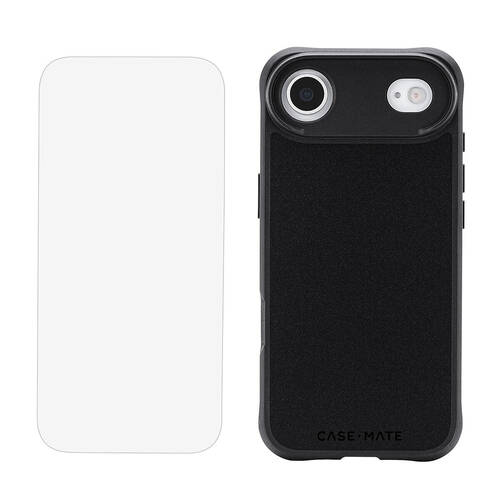 2pc Case-Mate Case & Screen Protection Set w/MagSafe For iPhone 17 Air 6.5in BK