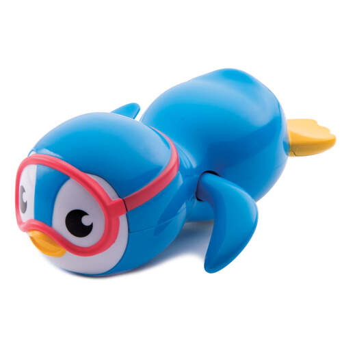 Munchkin Wind-Up Swimming Penguin Baby Bath Toy 9M+